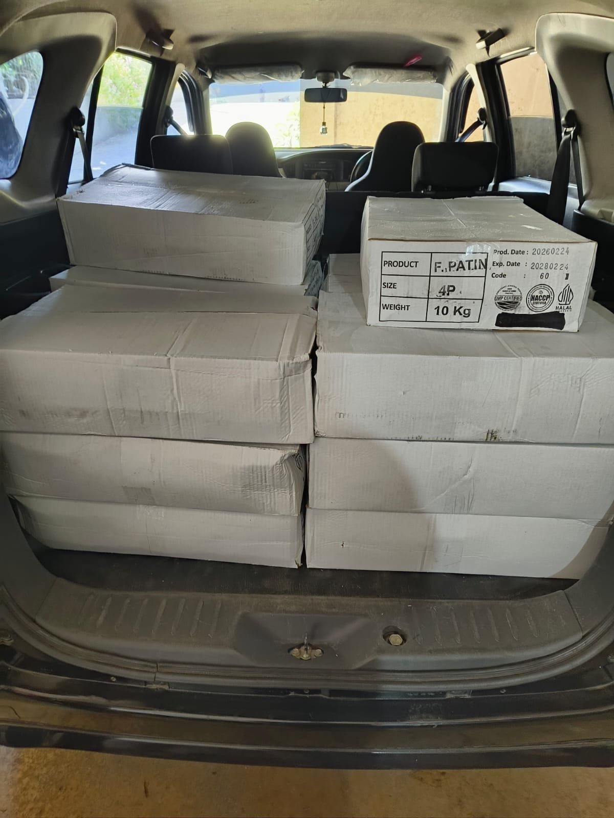 supplier ikan salem hotel jabodetabek - dokumentasi pengiriman Sahabat Seafood