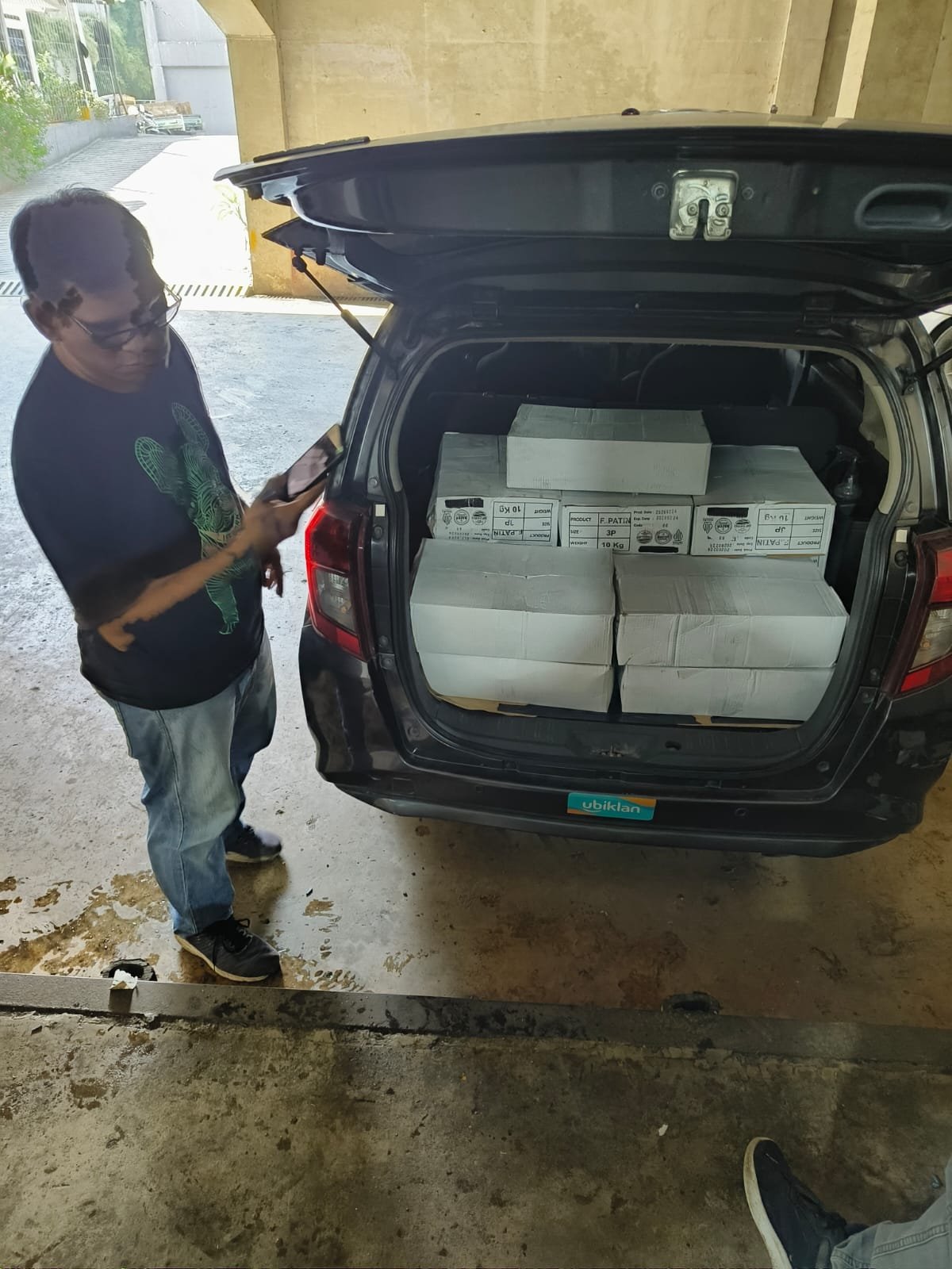 beli ikan salem frozen grosir - dokumentasi pengiriman Sahabat Seafood